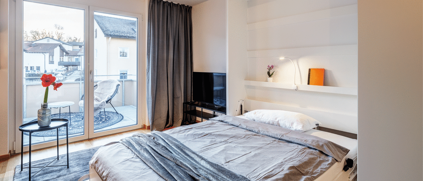 Wohnung Traunstein 01 Schlafbereich 12847