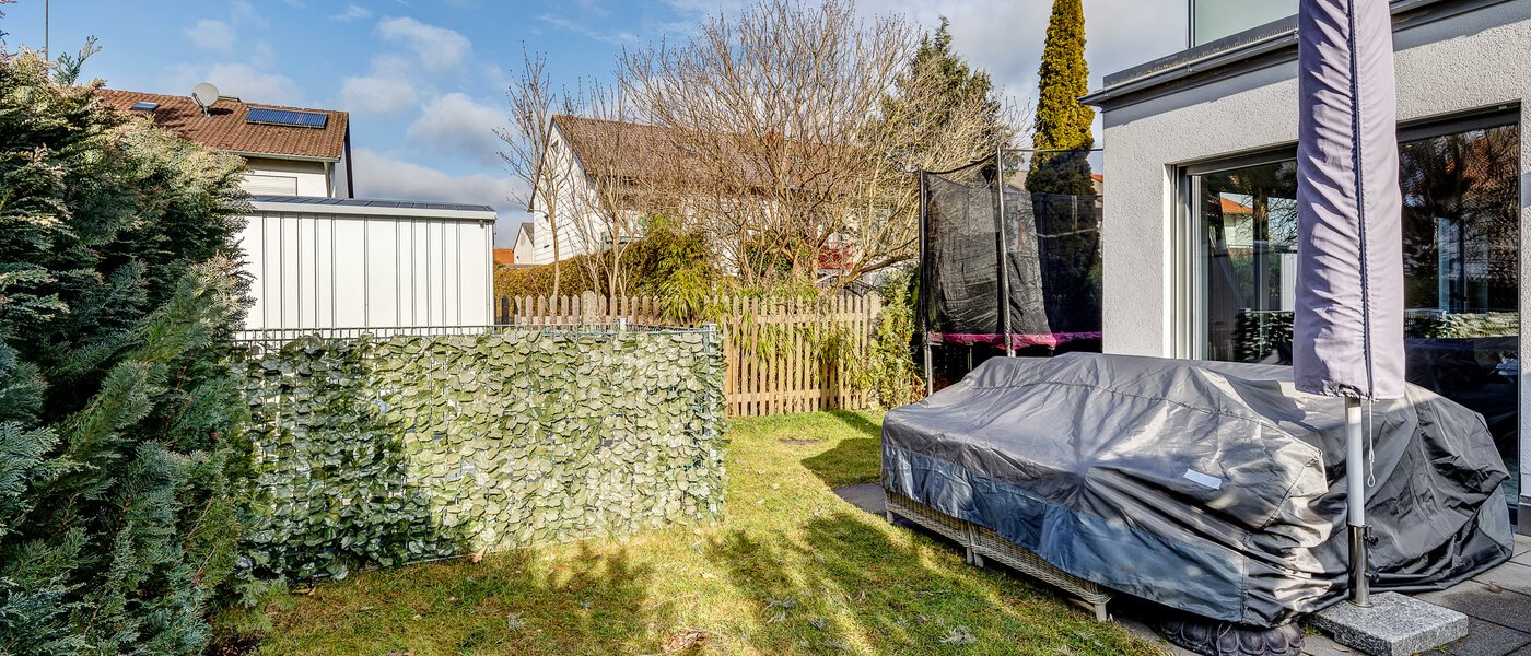 Doppelhaushälfte Gilching 02 Garten 12856