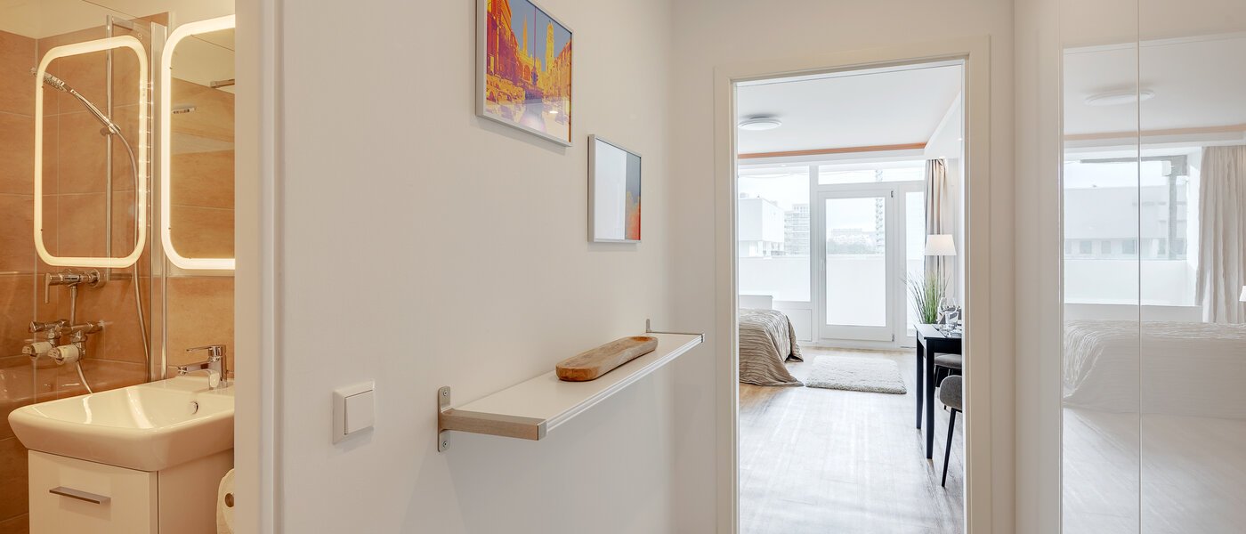 Wohnung München Olympiazentrum 03 Flur/Gang 12868