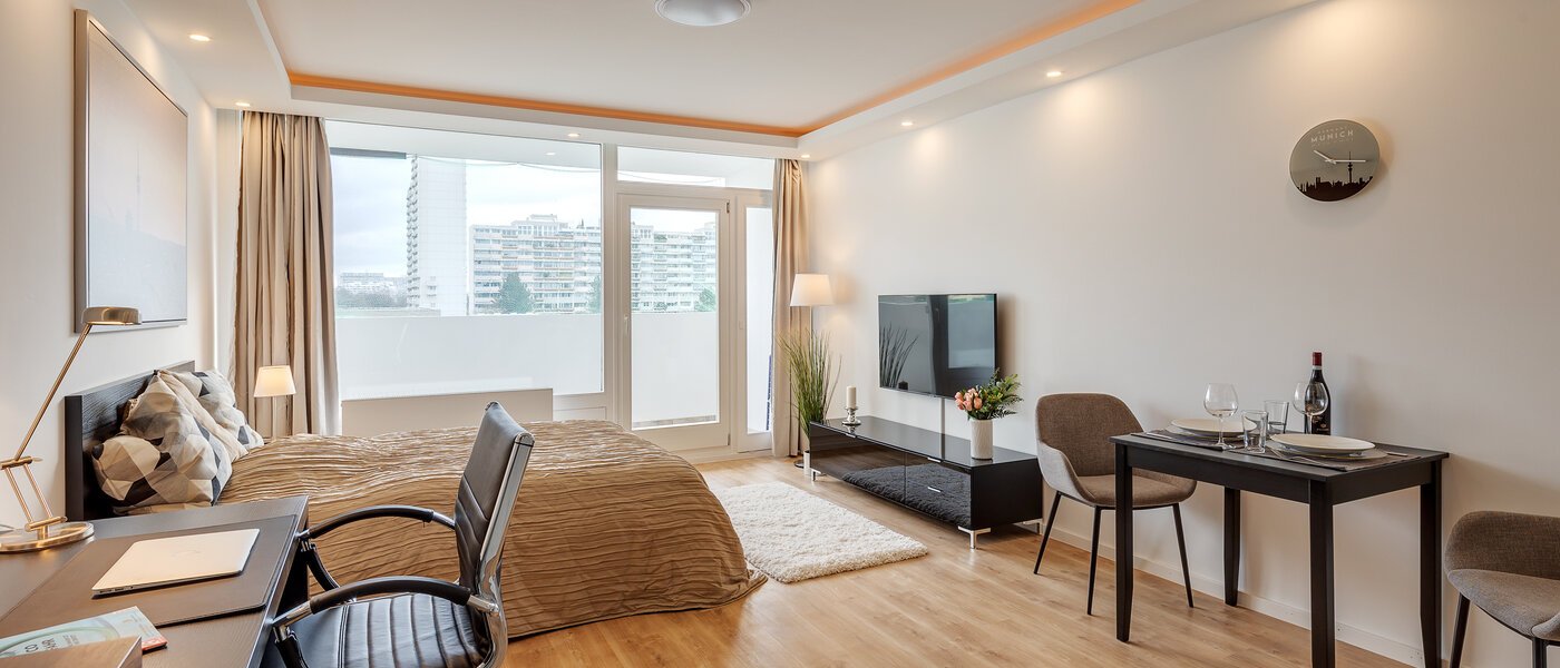 Wohnung München Olympiazentrum 01 Wohnbereich 12868