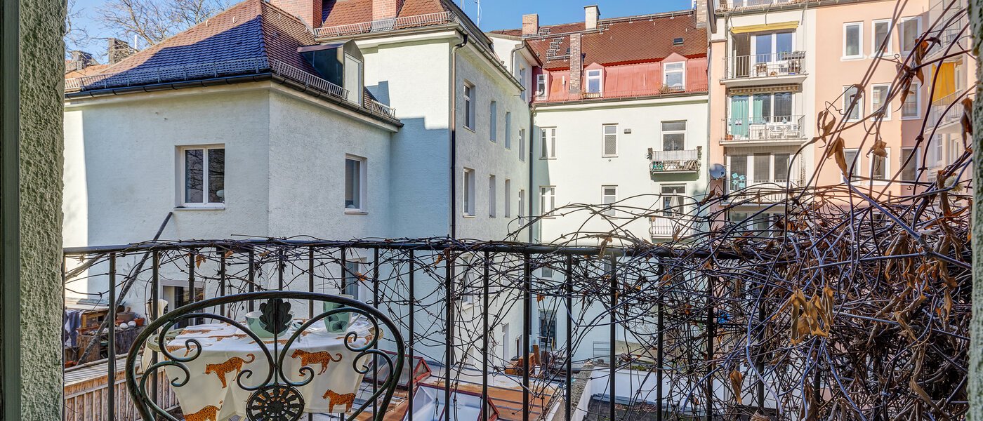 Wohnung München Schwabing-West 01 2. Balkon 12876