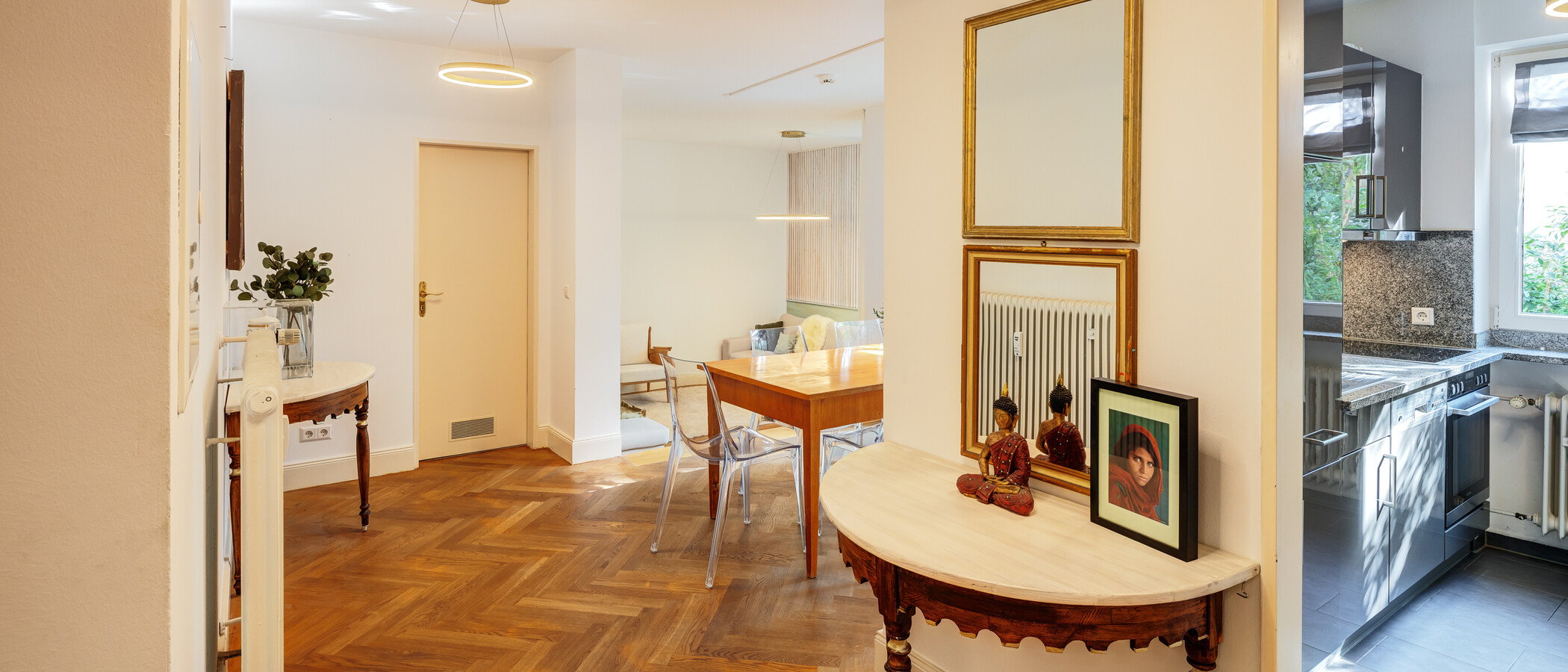 Split-Level Wohnung München Herzogpark 05 Flur/Gang 12889