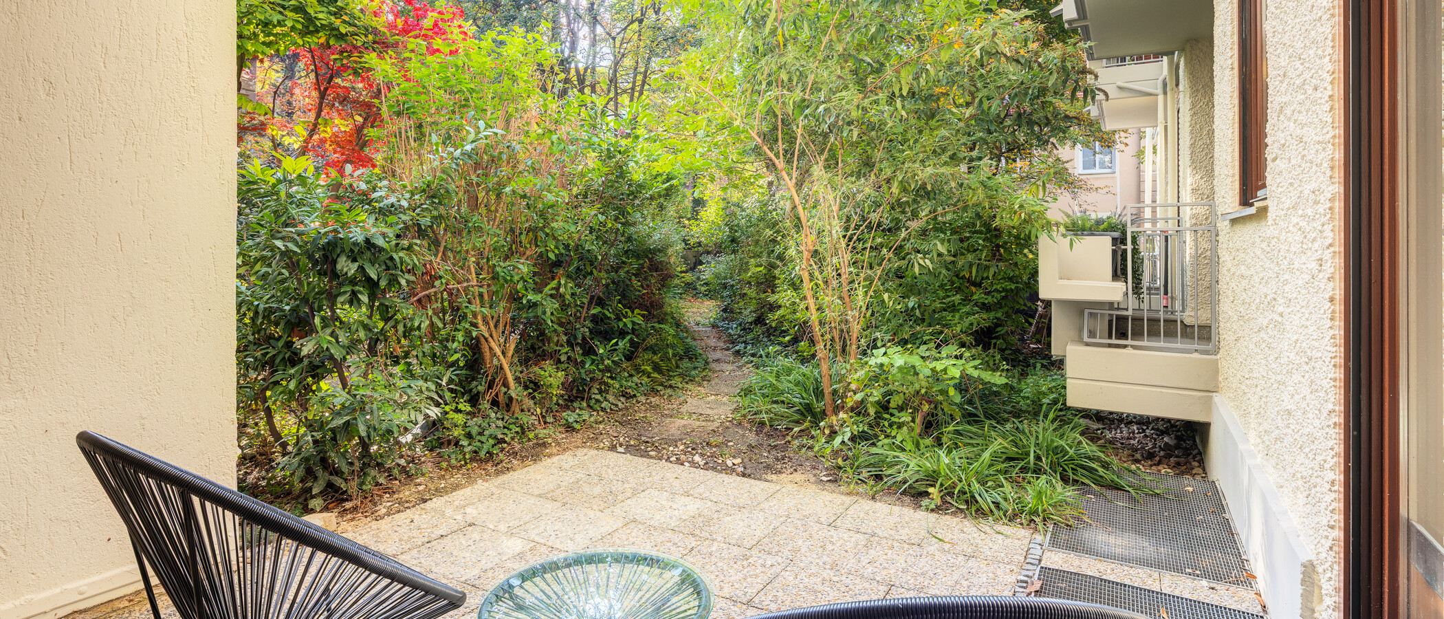 Split-Level Wohnung München Herzogpark 03 Terrasse 12889