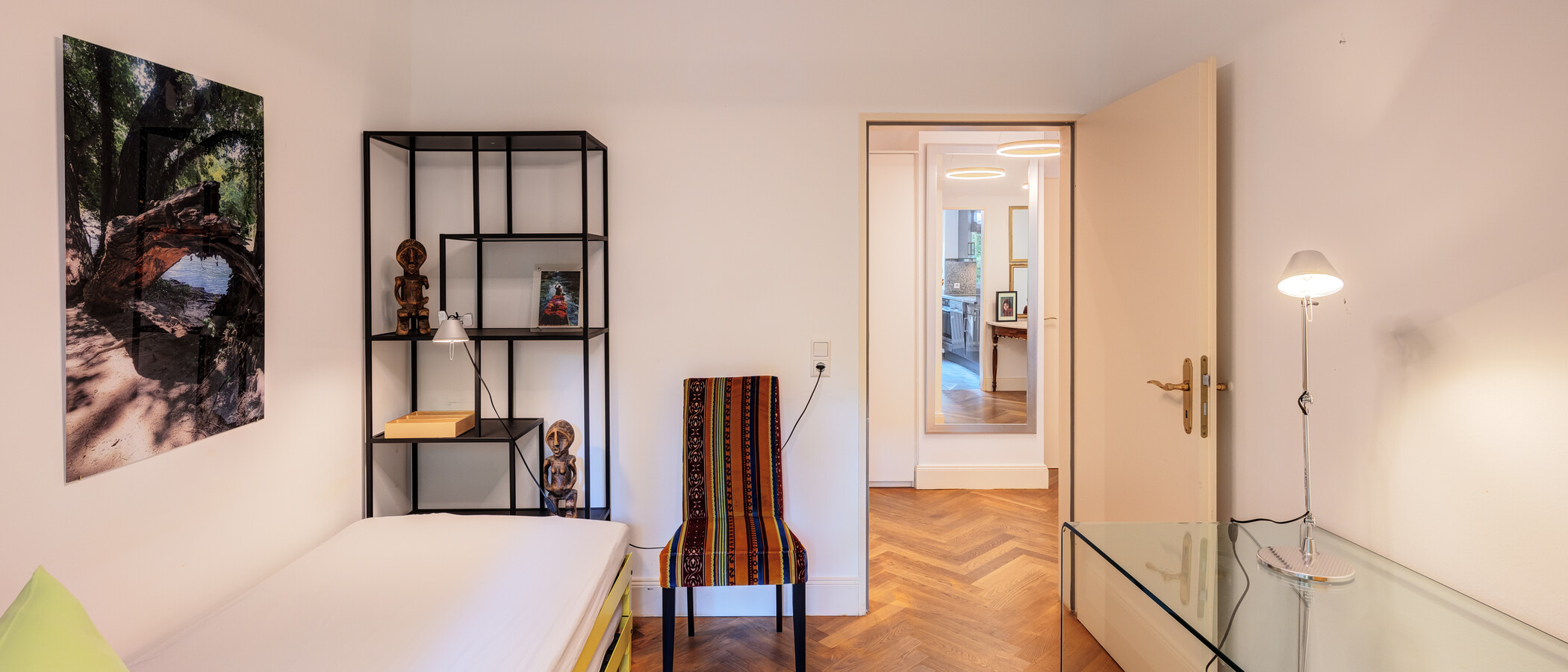 Split-Level Wohnung München Herzogpark 02 2. Schlafzimmer	 12889