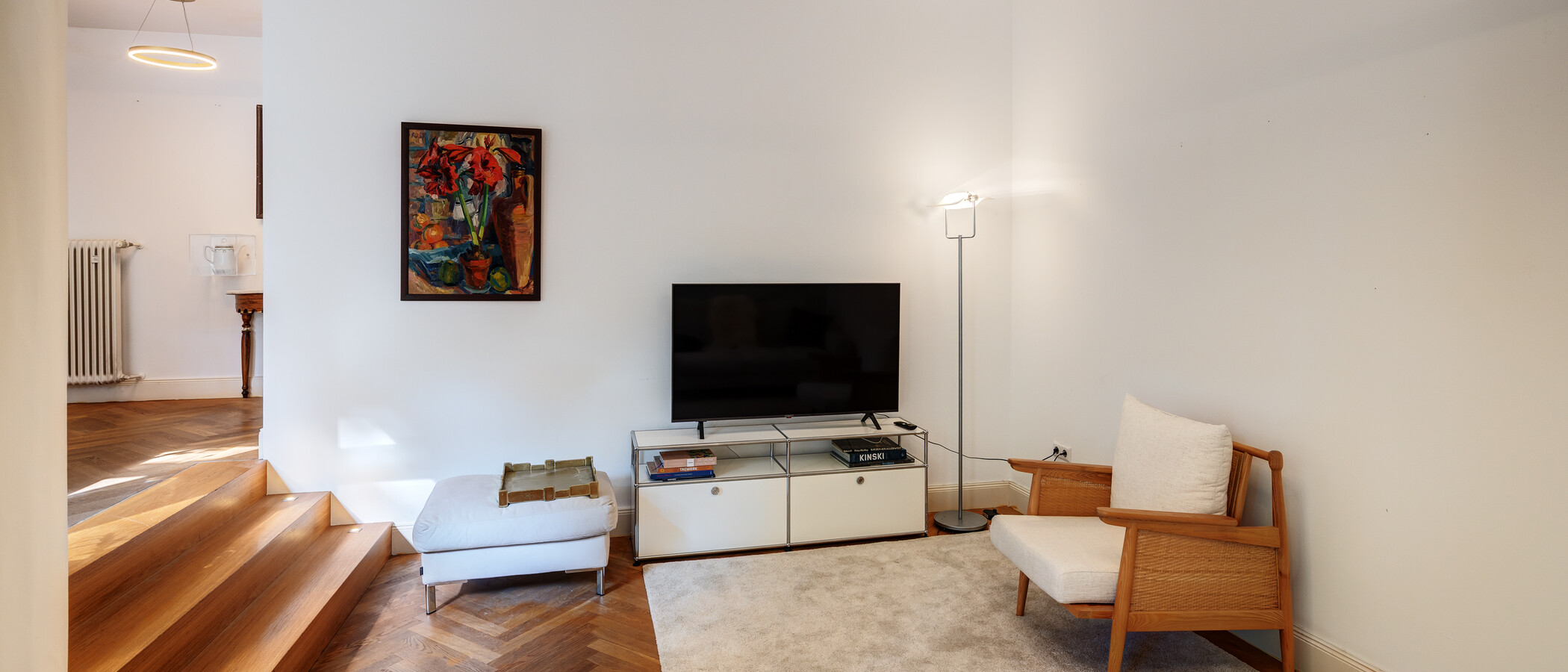 Split-Level Wohnung München Herzogpark 02 Wohnbereich 12889