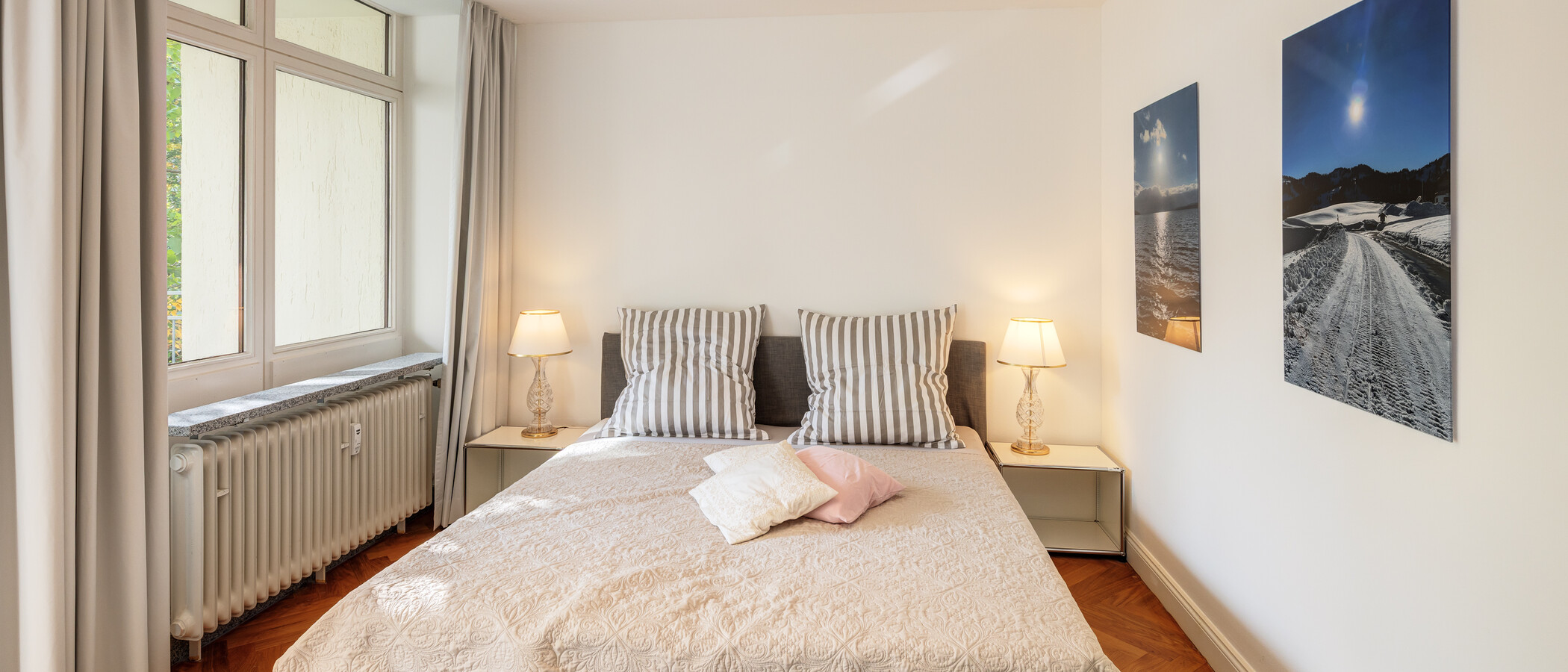 Split-Level Wohnung München Herzogpark 02 1. Schlafzimmer 12889