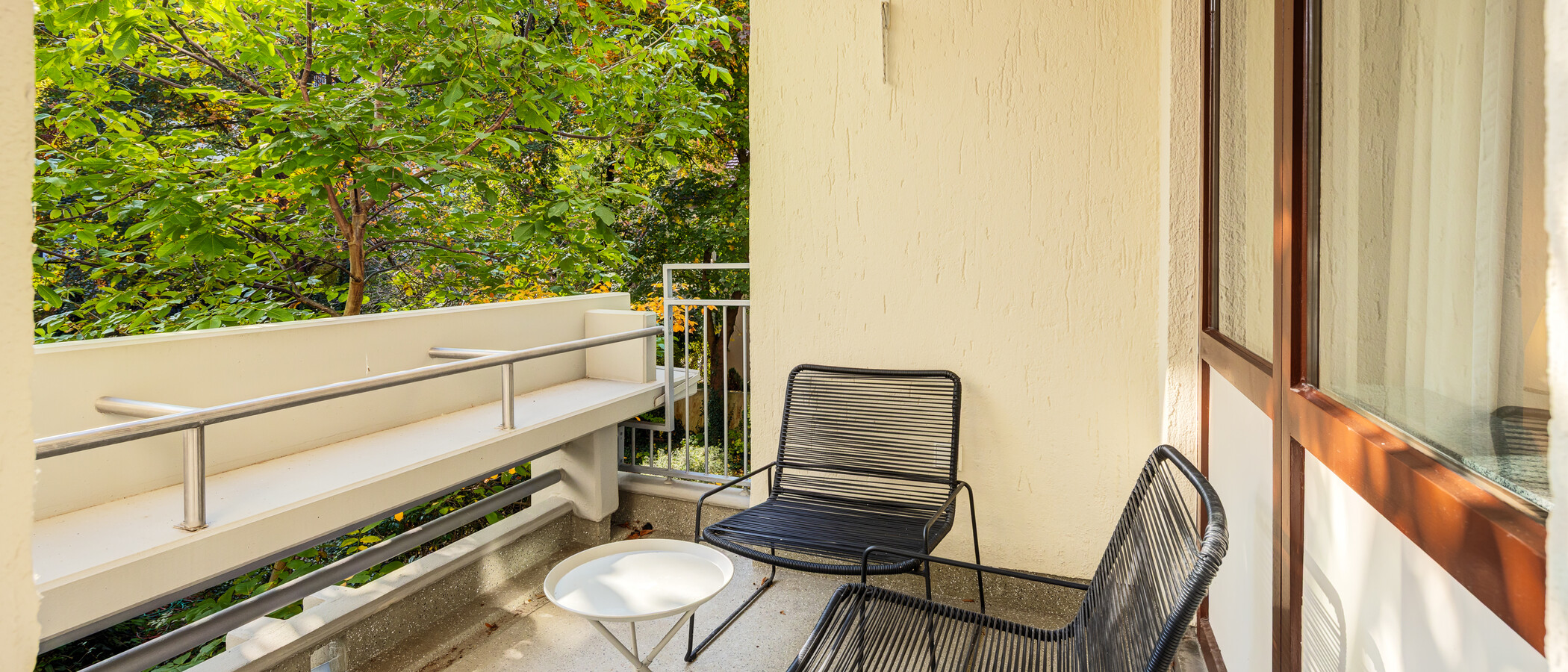 Split-Level Wohnung München Herzogpark 01 1. Balkon 12889