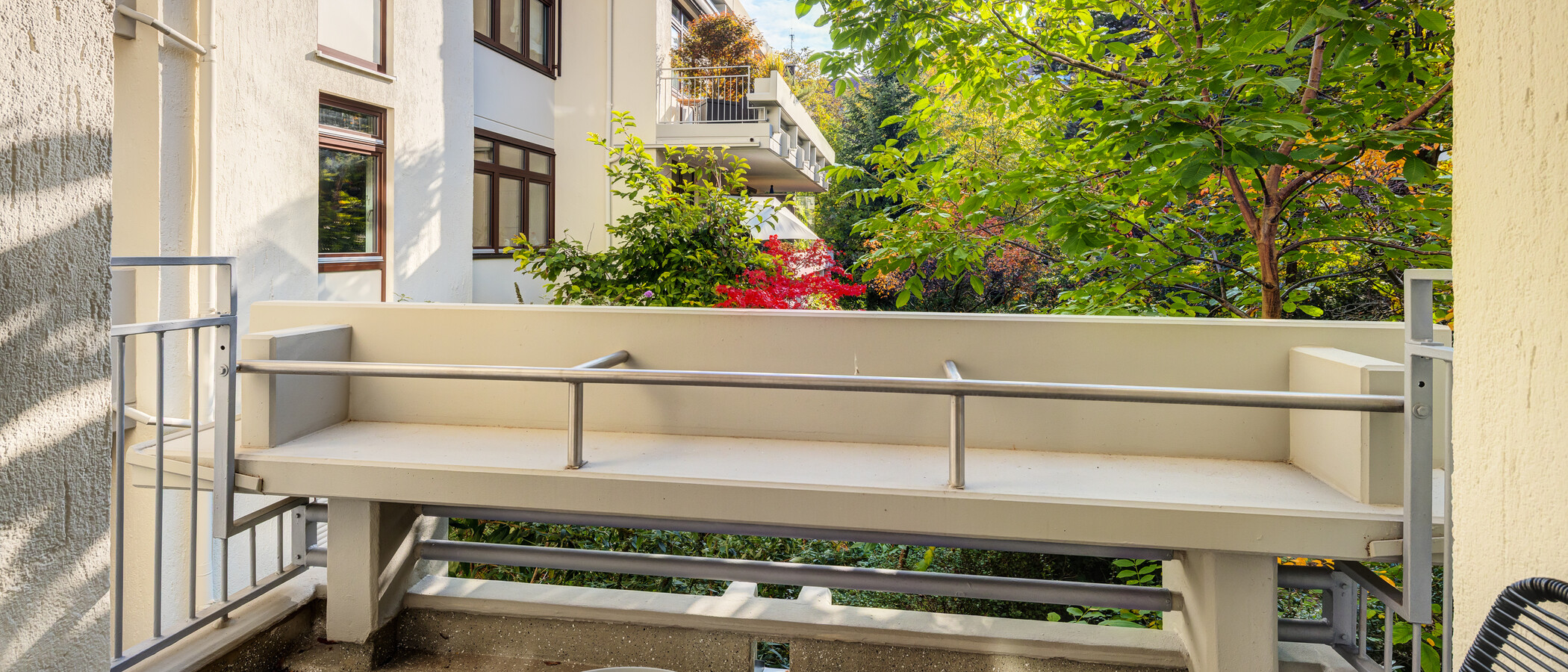 Split-Level Wohnung München Herzogpark 02 1. Balkon 12889