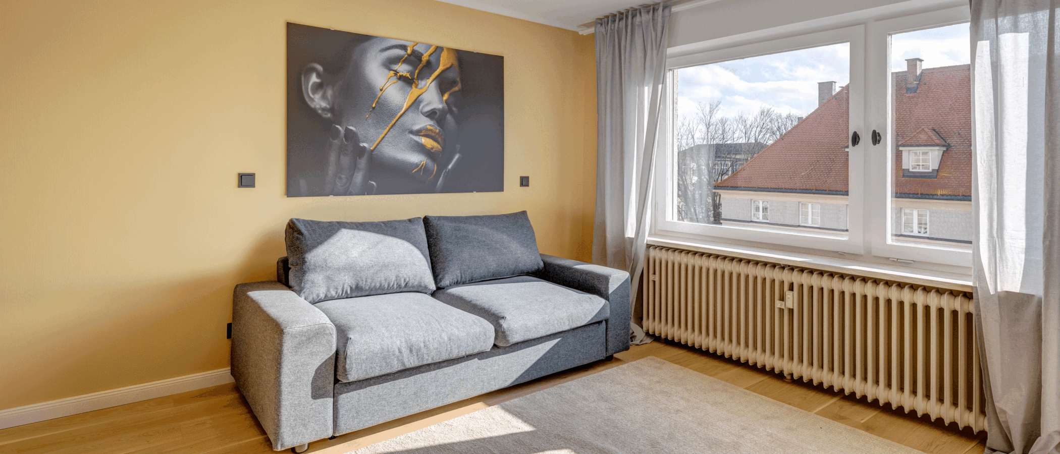 Wohnung München Sendling-Westpark 01 Schlafbereich 12899