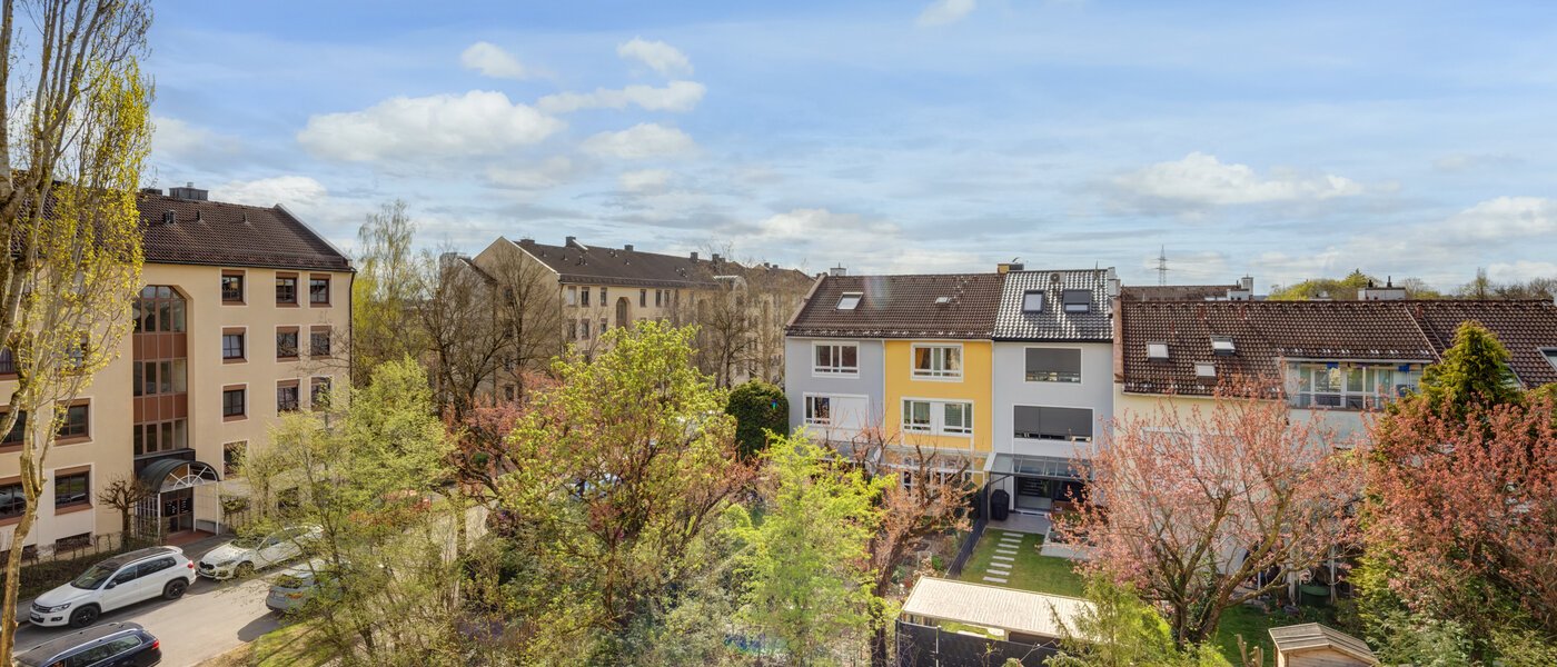 Dachgeschosswohnung München Obermenzing 01 Aussicht 12904