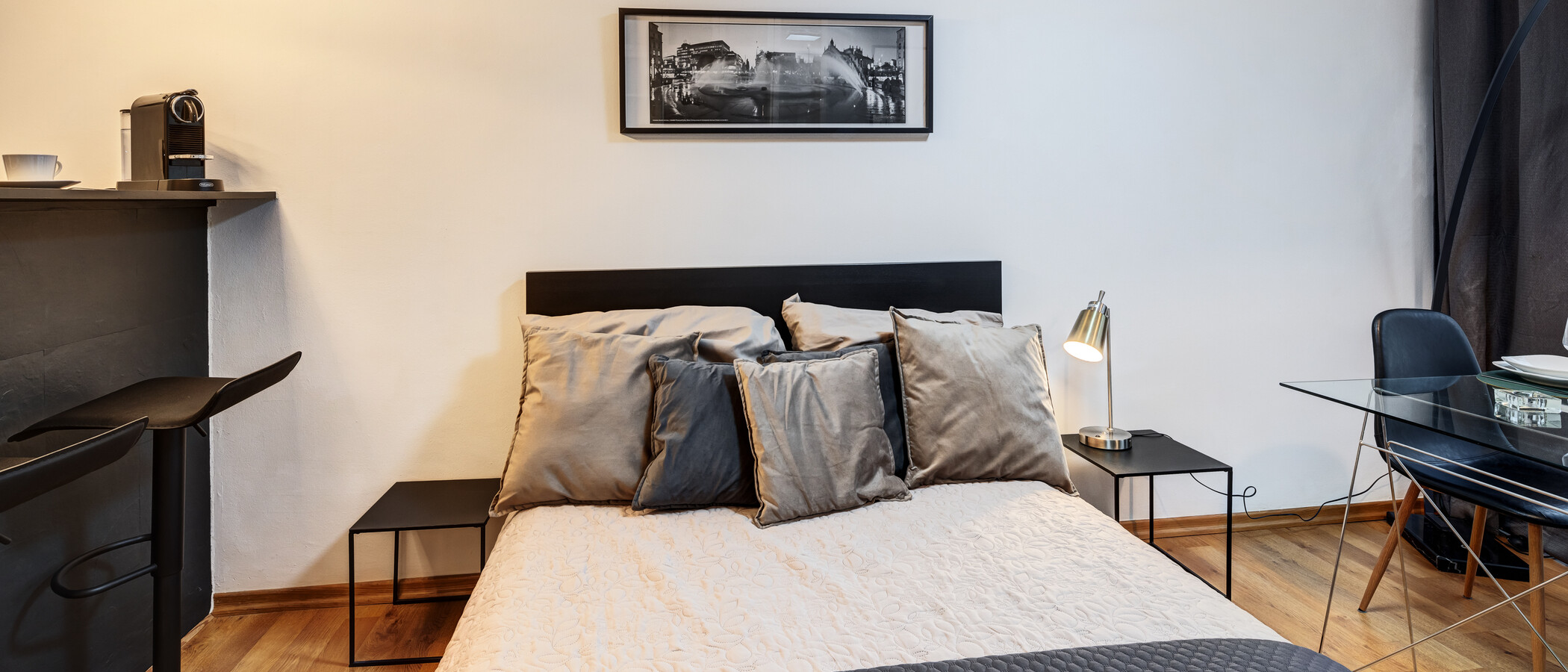 Wohnung München Maxvorstadt 01 Schlafbereich 12925