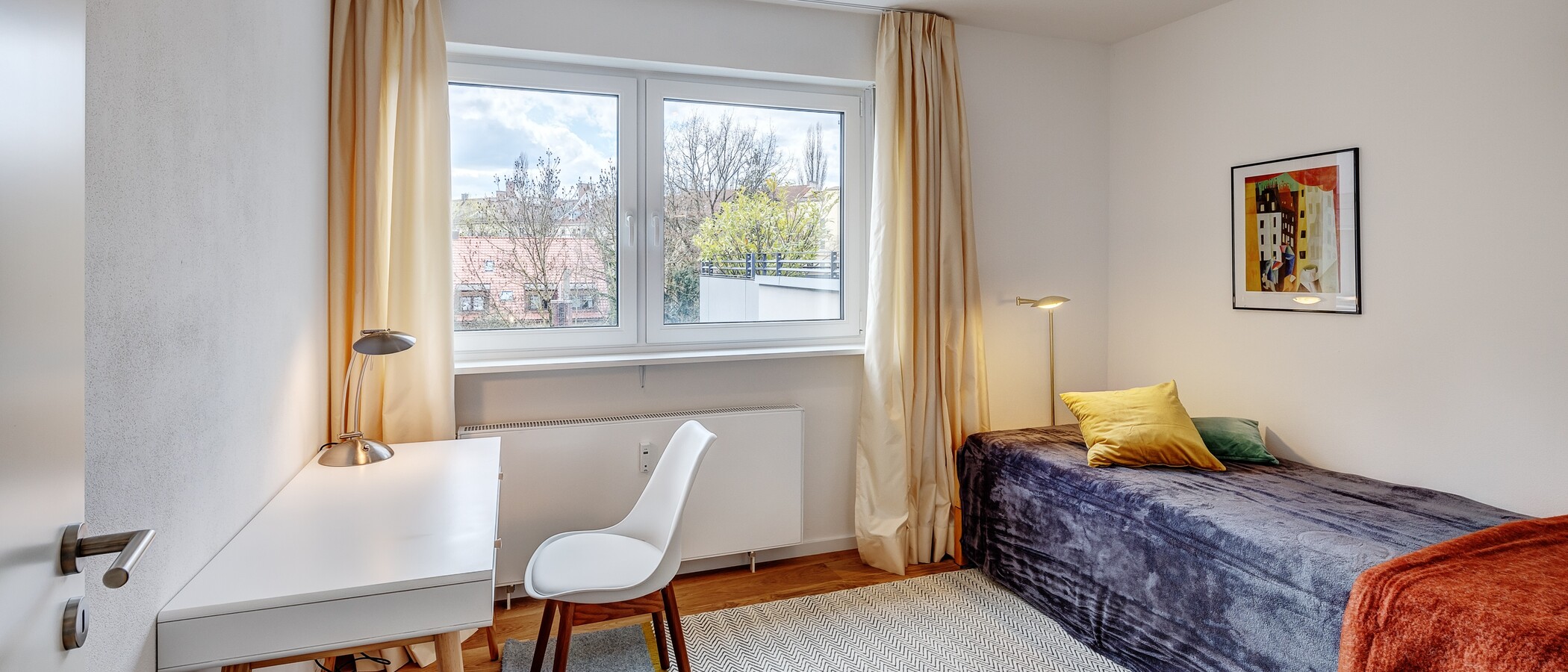 Wohnung München Au 01 2. Schlafzimmer	 12962
