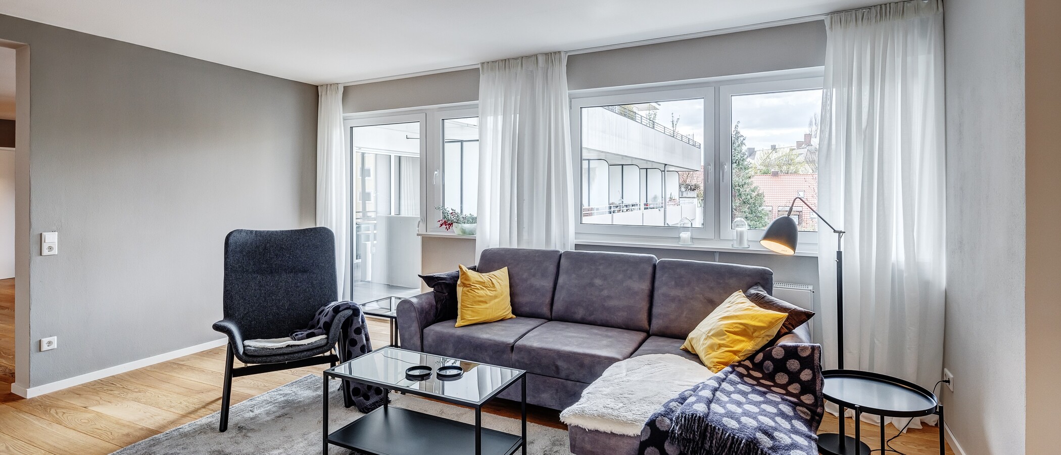 Wohnung München Au 02 Wohnzimmer 12962