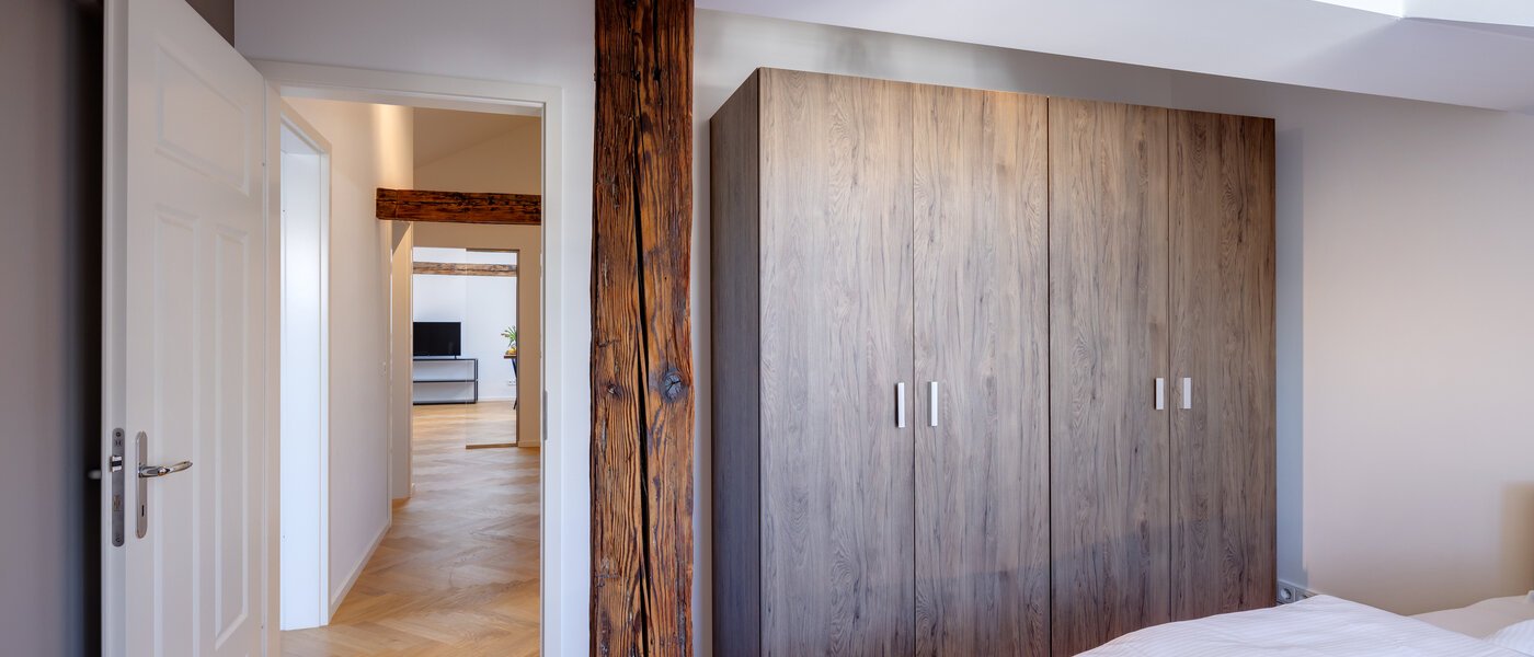 Dachgeschosswohnung München Isarvorstadt 02 2. Schlafzimmer	 12963