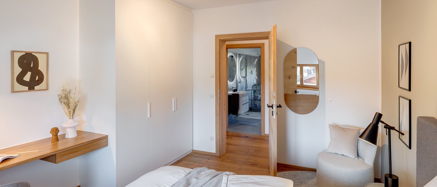 Wohnung Gmund am Tegernsee 04 2. Schlafzimmer	 12966