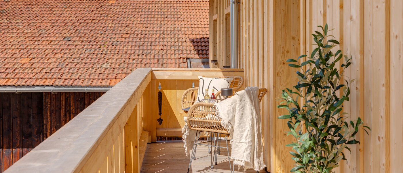 Galeriewohnung Gmund am Tegernsee 01 Balkon 12967