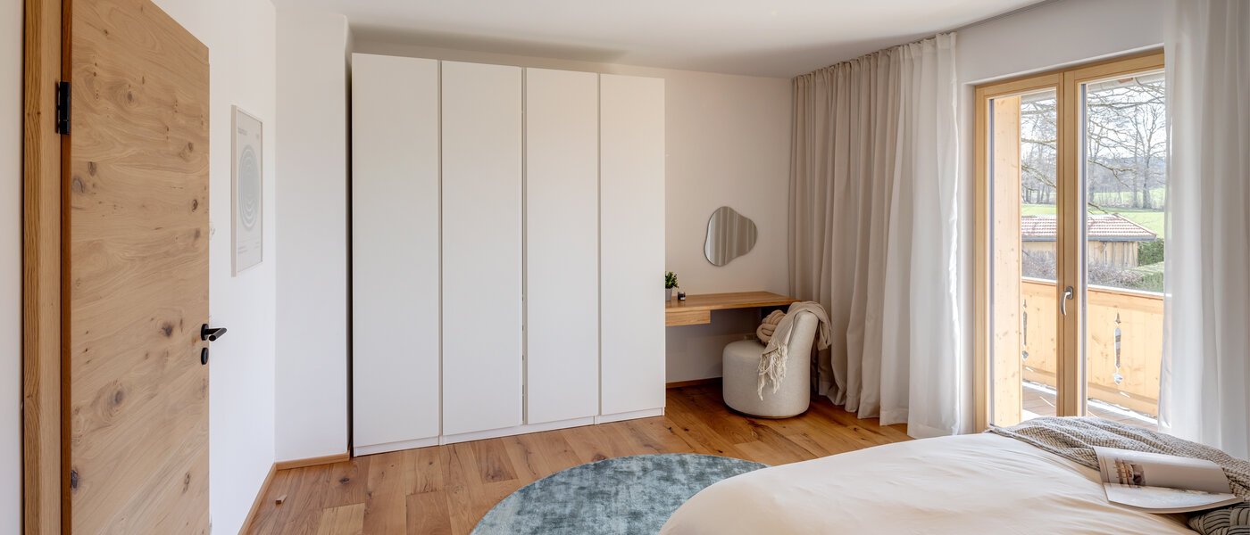 Galeriewohnung Gmund am Tegernsee 02 2. Schlafzimmer	 12967