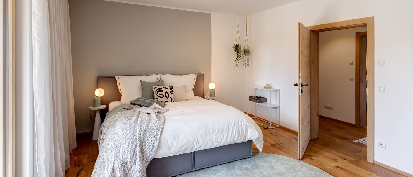 Galeriewohnung Gmund am Tegernsee 04 2. Schlafzimmer	 12967