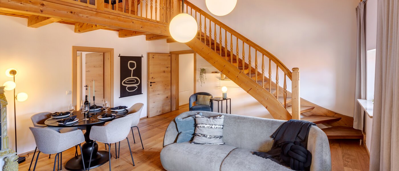 Galeriewohnung Gmund am Tegernsee 04 Wohnbereich 12967