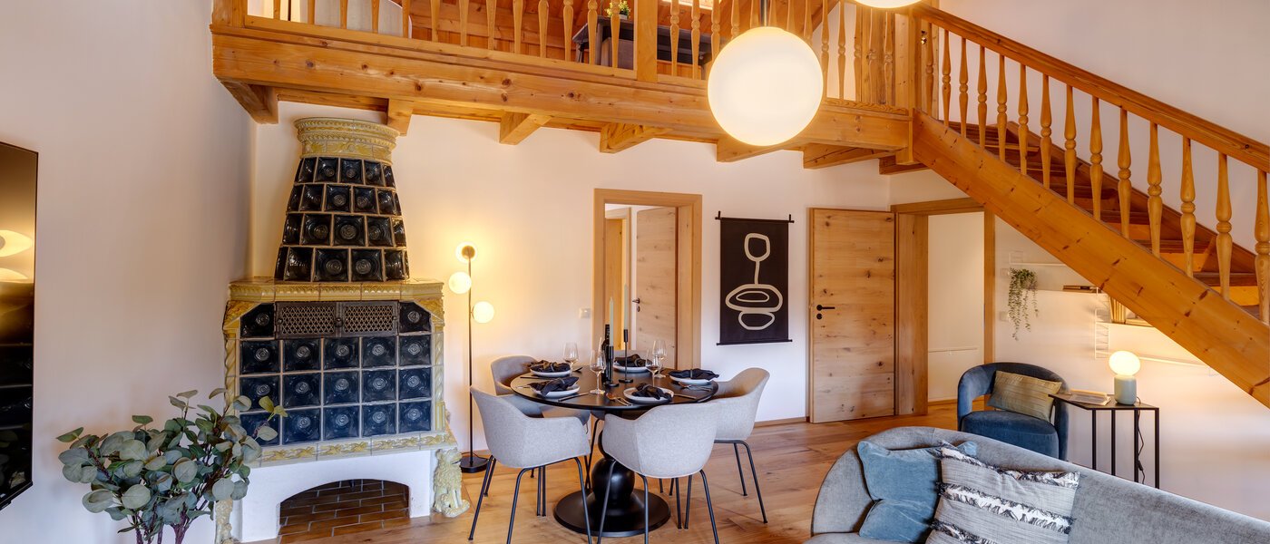 Galeriewohnung Gmund am Tegernsee 05 Wohnbereich 12967