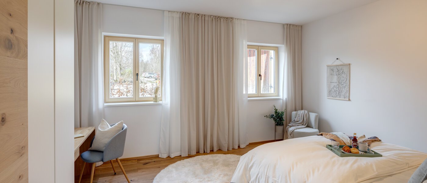 Wohnung Gmund am Tegernsee 03 2. Schlafzimmer	 12968