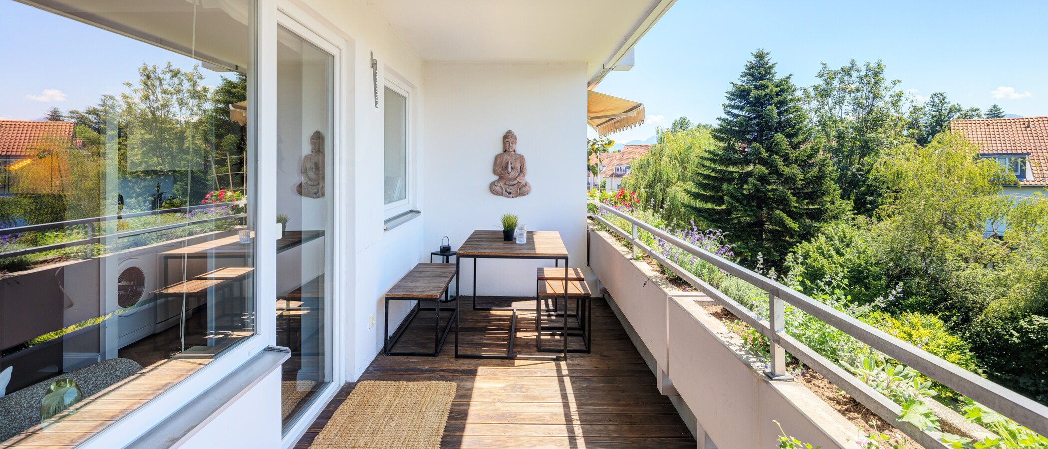 Wohnung Rosenheim 02 Loggia 12969
