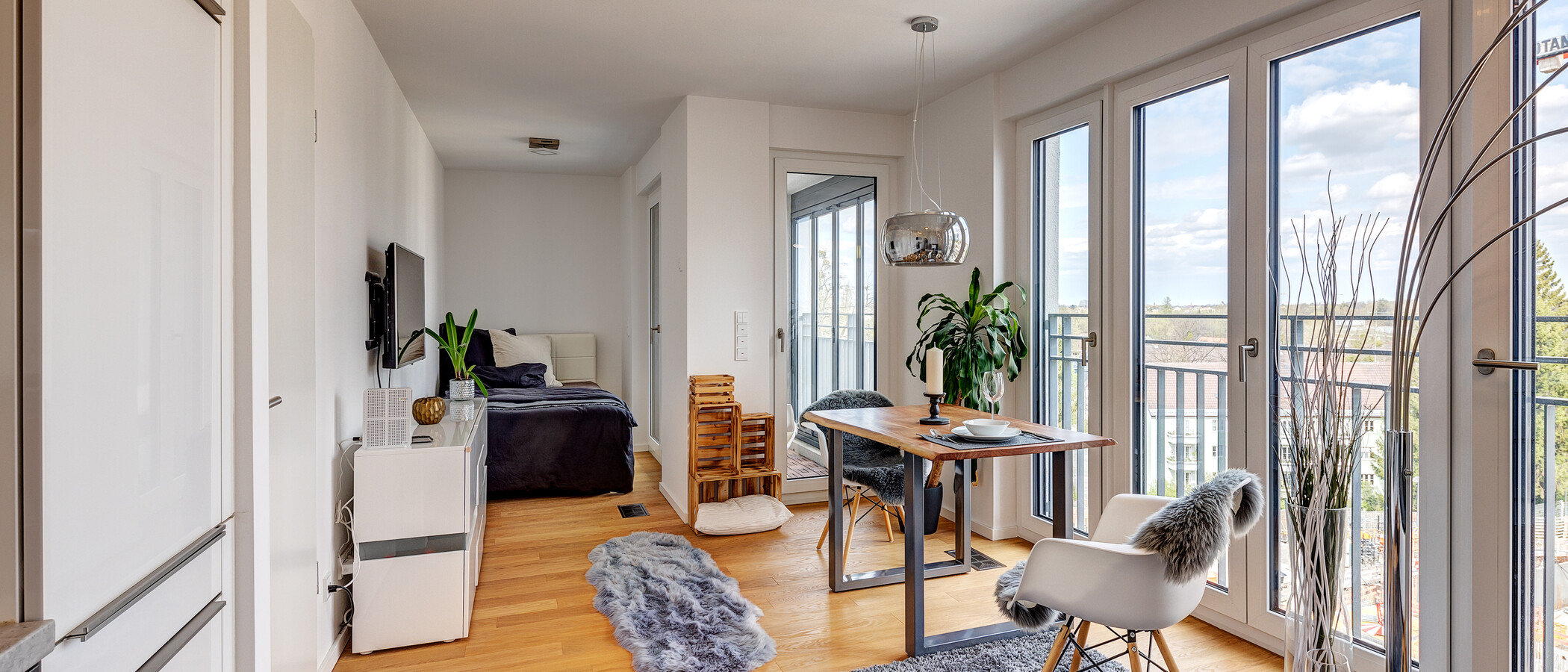 Wohnung München Bogenhausen 04 Wohnbereich 12978