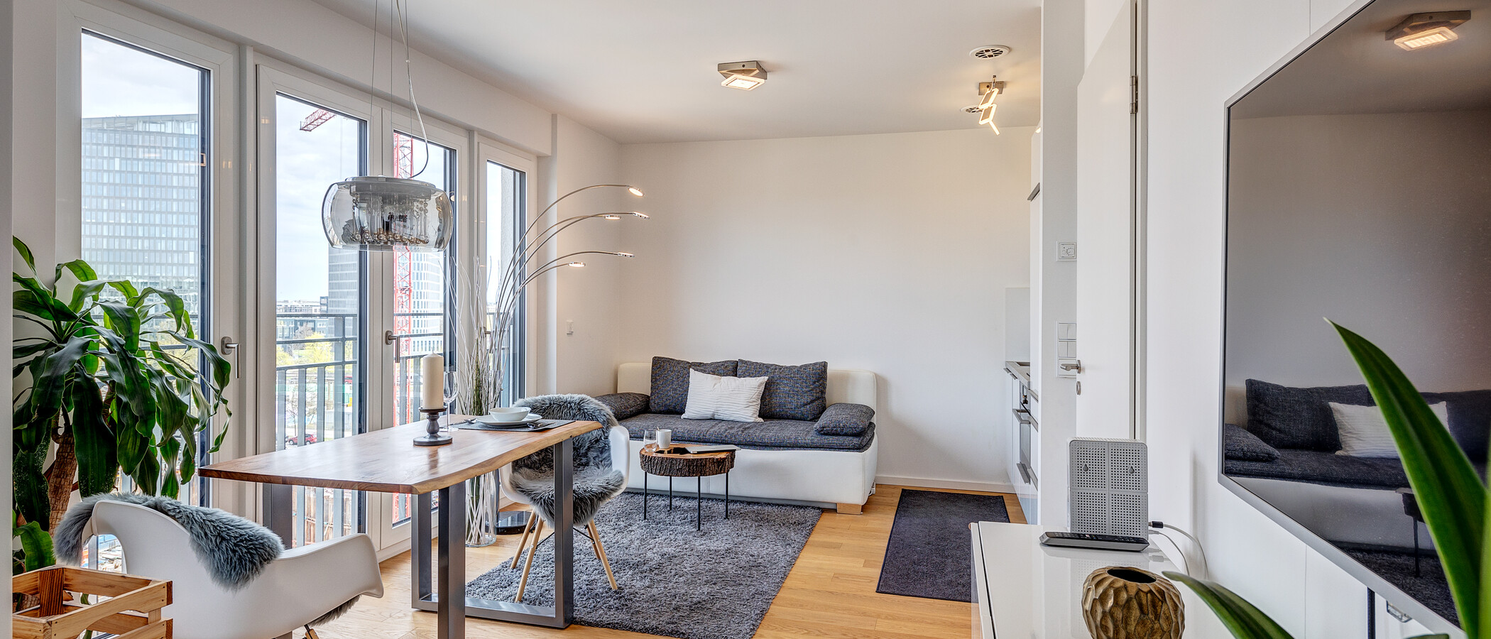 Wohnung München Bogenhausen 05 Wohnbereich 12978