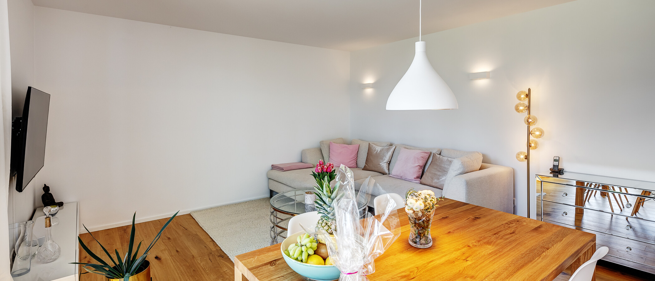 Gartenwohnung Andechs 03 Wohnbereich 12988