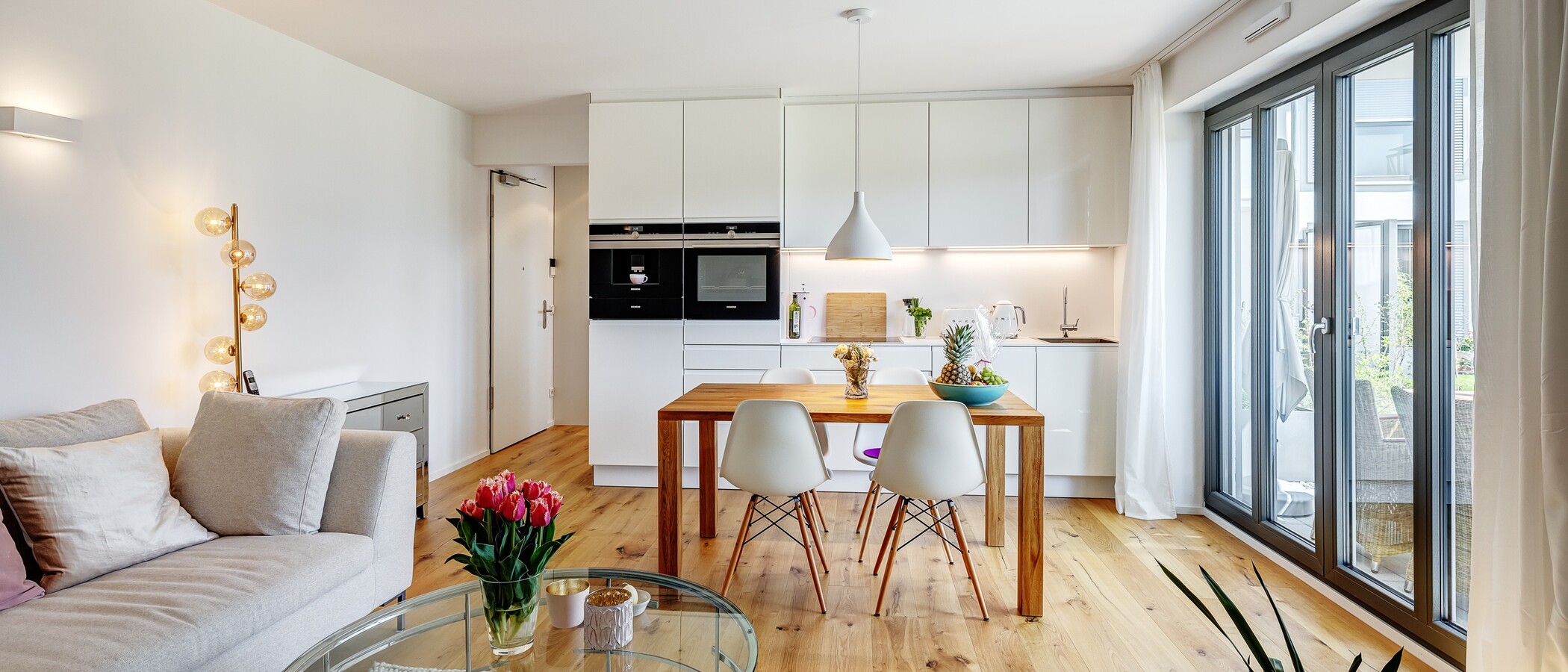 Gartenwohnung Andechs 05 Wohnbereich 12988