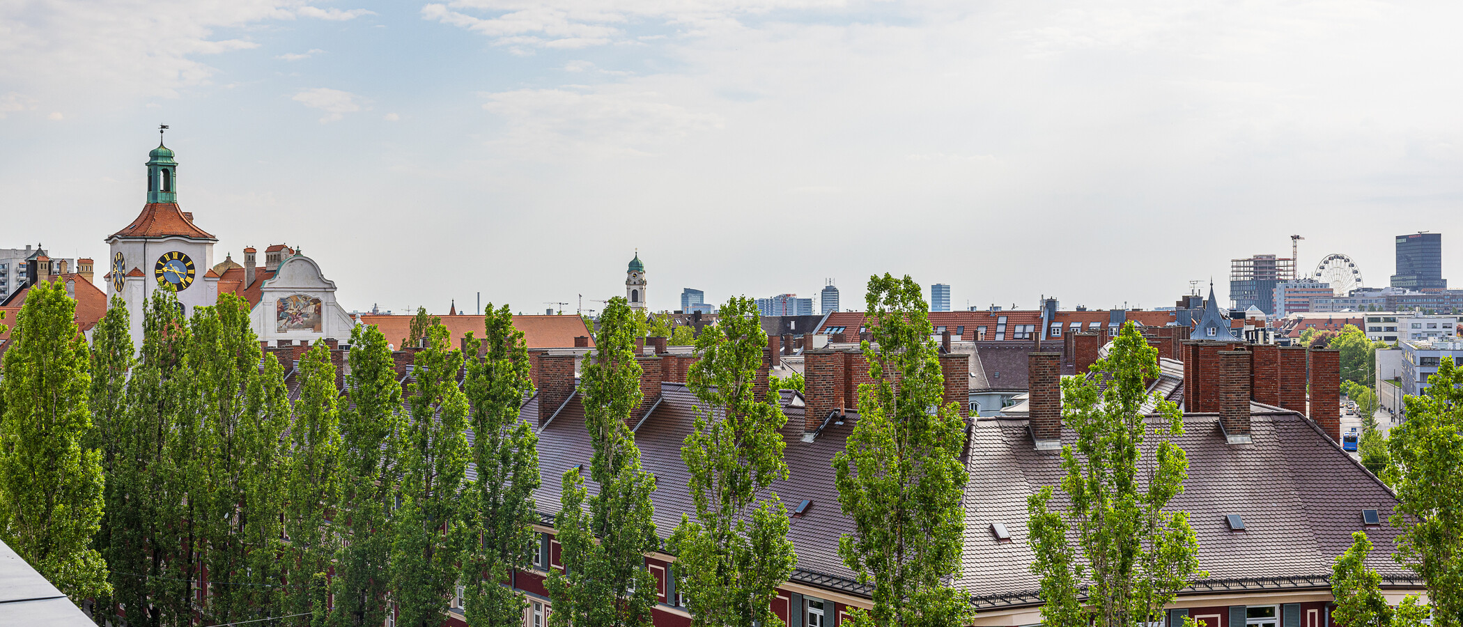 Wohnung München Au 05 Gemeinschaftsterrasse  13003