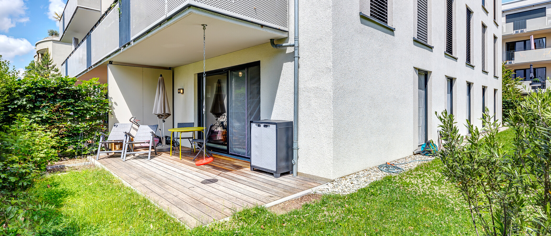 Wohnung München Schwabing - Domagkpark 01 Garten 13008