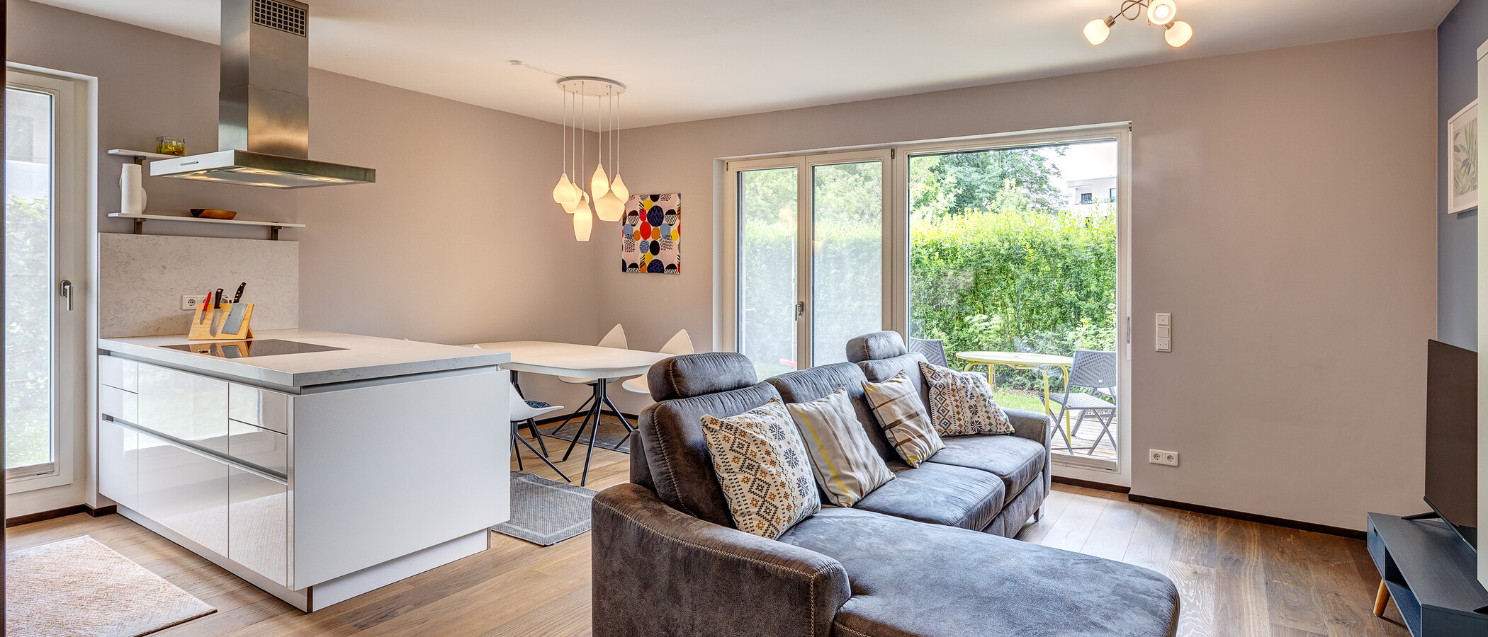 Wohnung München Schwabing - Domagkpark 01 Wohnbereich 13008