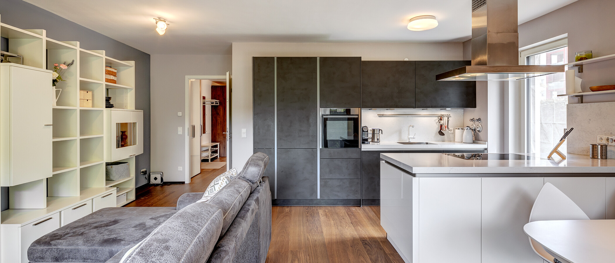 Wohnung München Schwabing - Domagkpark 04 Wohnbereich 13008