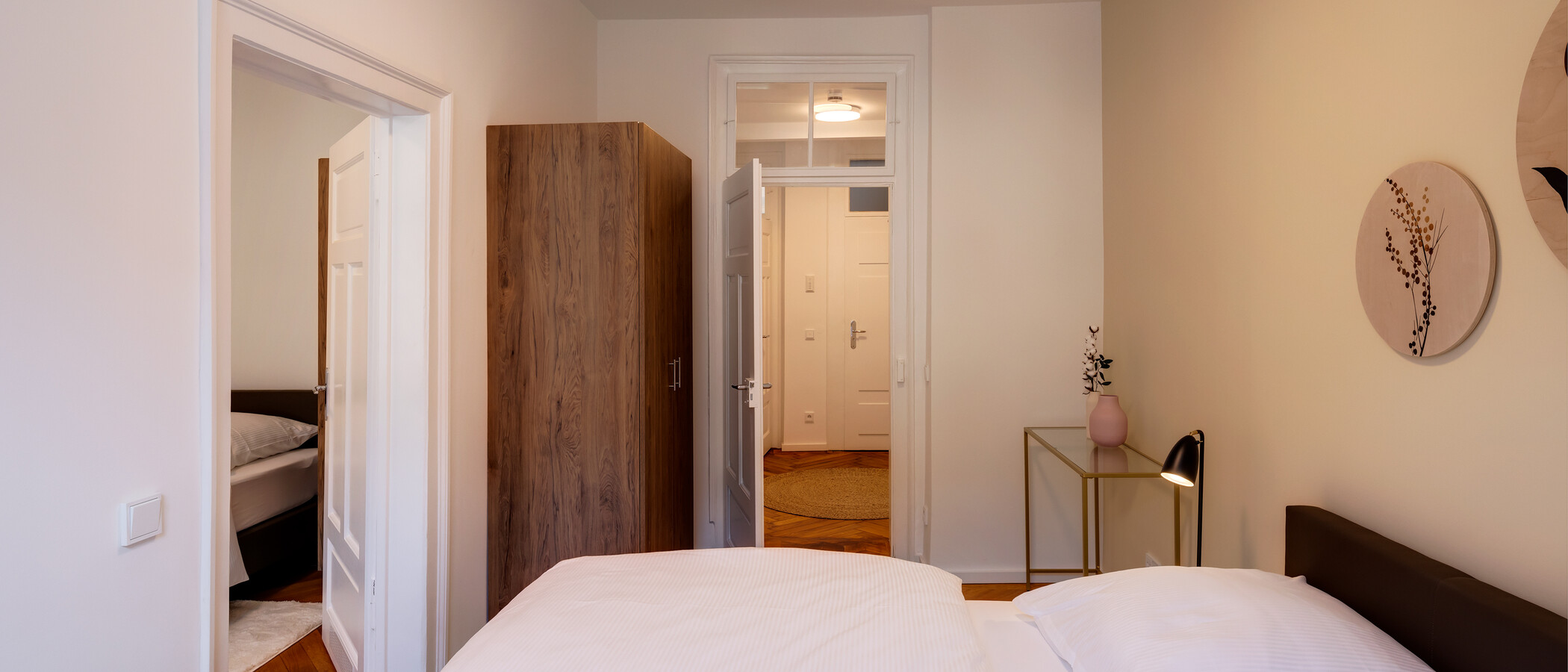 Wohnung München Isarvorstadt 03 2. Schlafzimmer	 13026