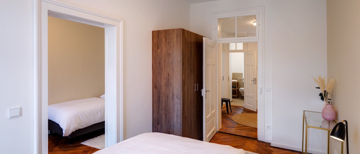 Wohnung München Isarvorstadt 04 2. Schlafzimmer	 13027