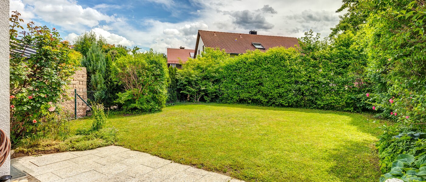 Doppelhaushälfte Maisach 02 Garten 13032