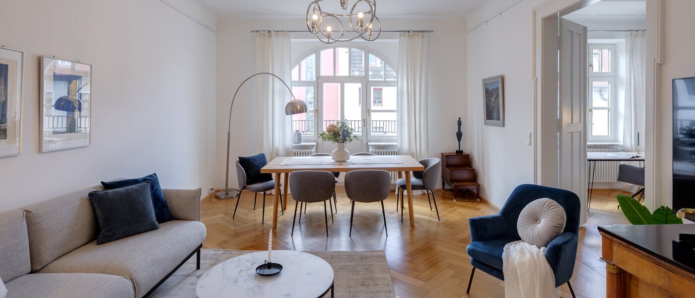 Wohnung München Lehel 01 Wohnbereich 13035