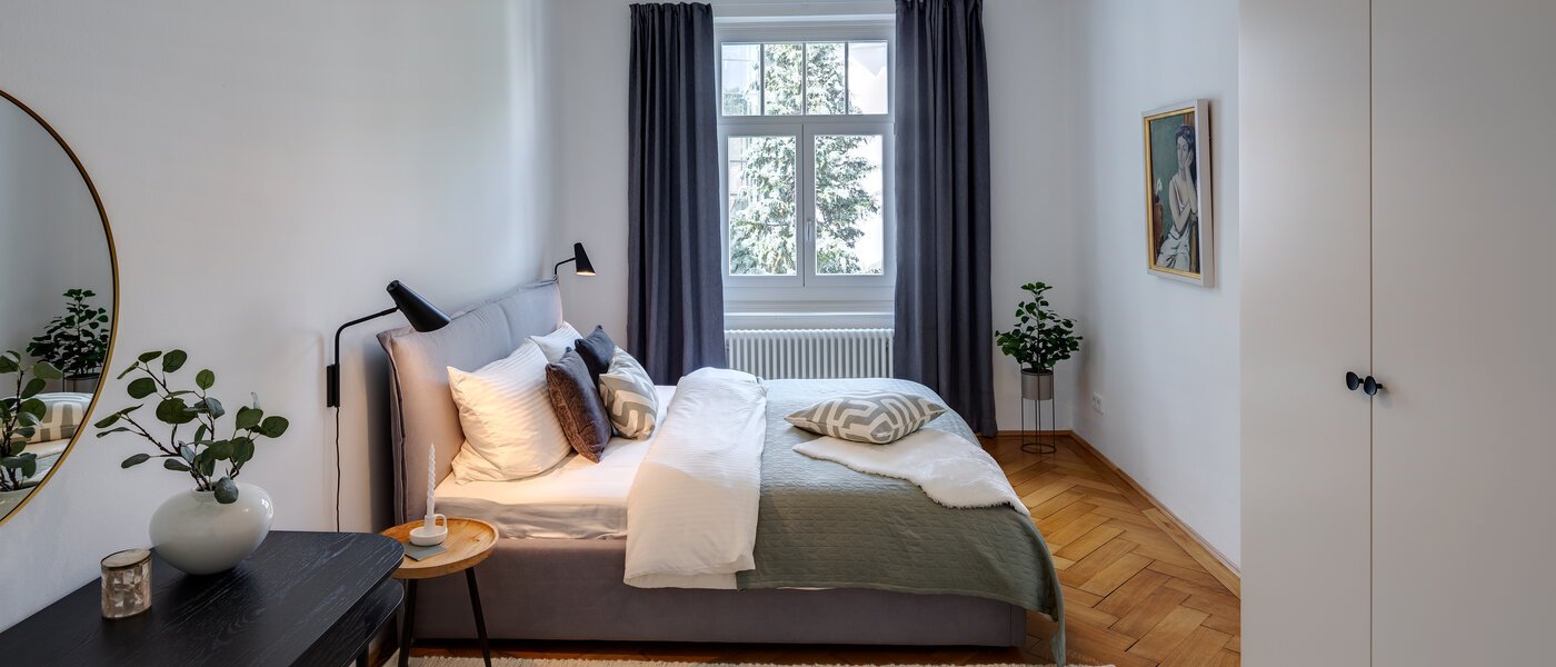 Wohnung München Lehel 01 1. Schlafzimmer 13035