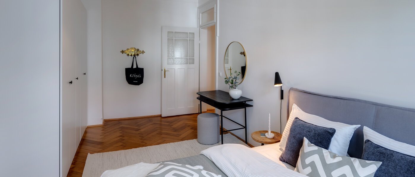 Wohnung München Lehel 03 1. Schlafzimmer 13035