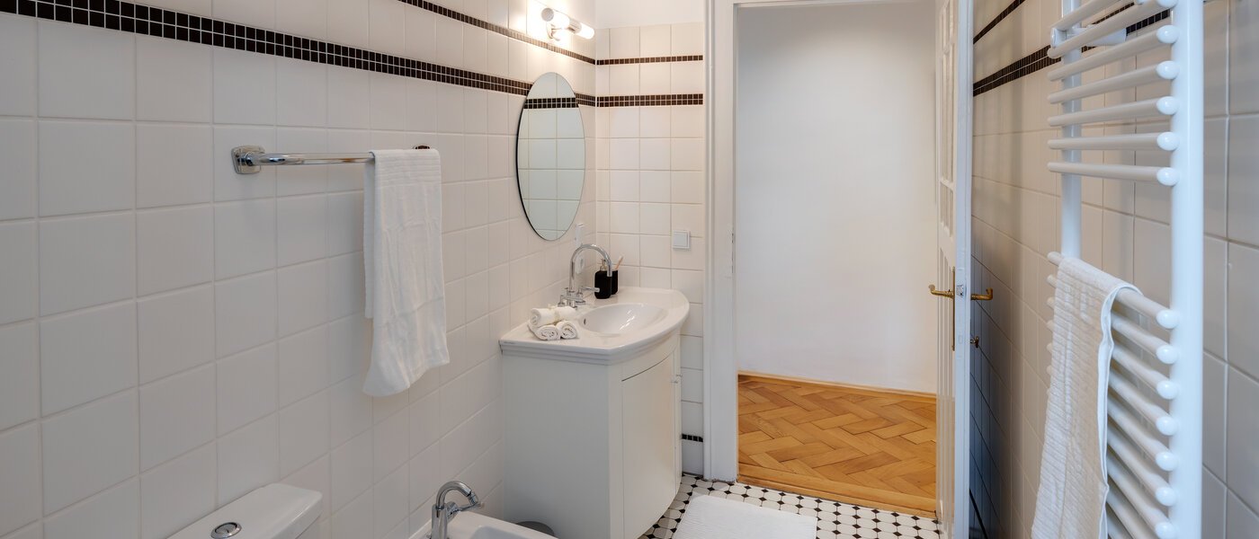 Wohnung München Lehel 02 1. Badezimmer 13035