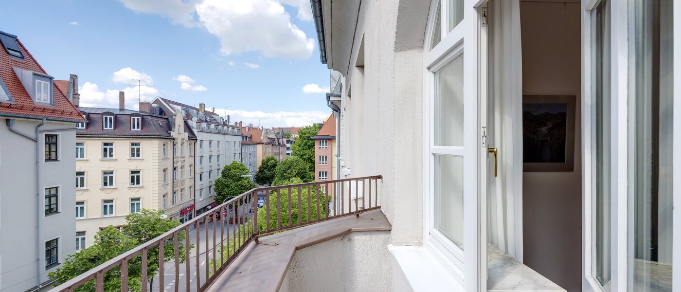 Wohnung München Lehel 01 1. Balkon 13035
