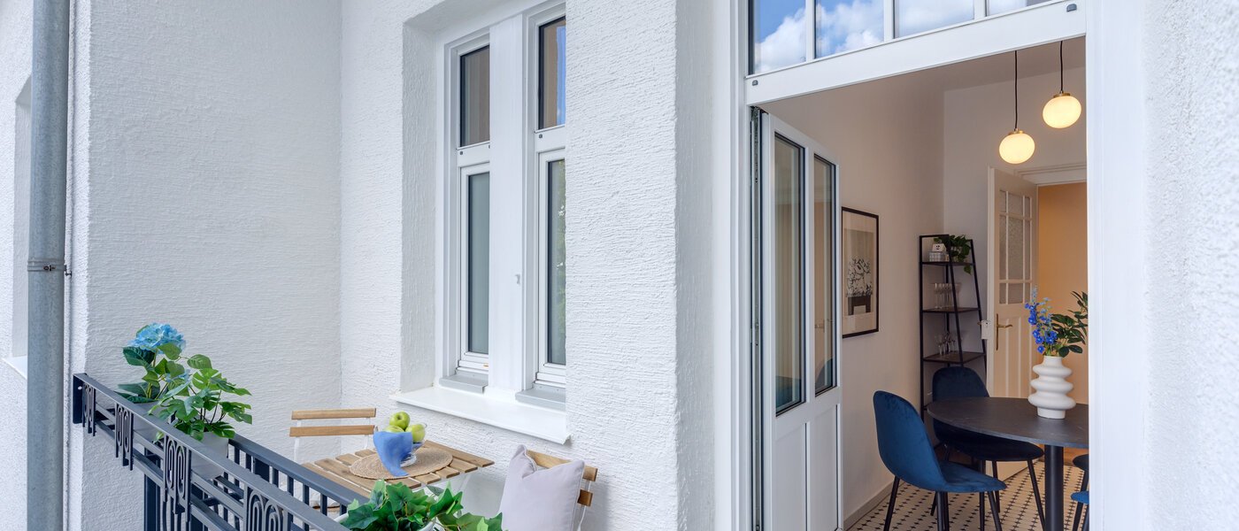 Wohnung München Lehel 01 2. Balkon 13035