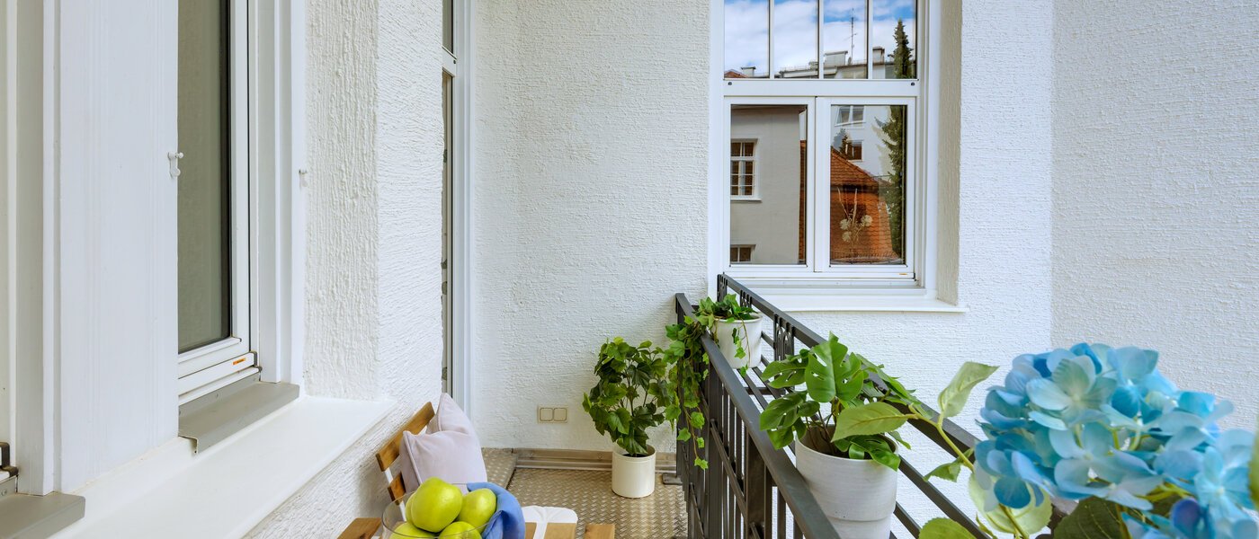 Wohnung München Lehel 02 2. Balkon 13035