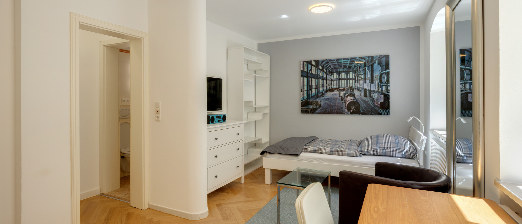 Wohnung München Lehel 04 Wohnbereich 1304