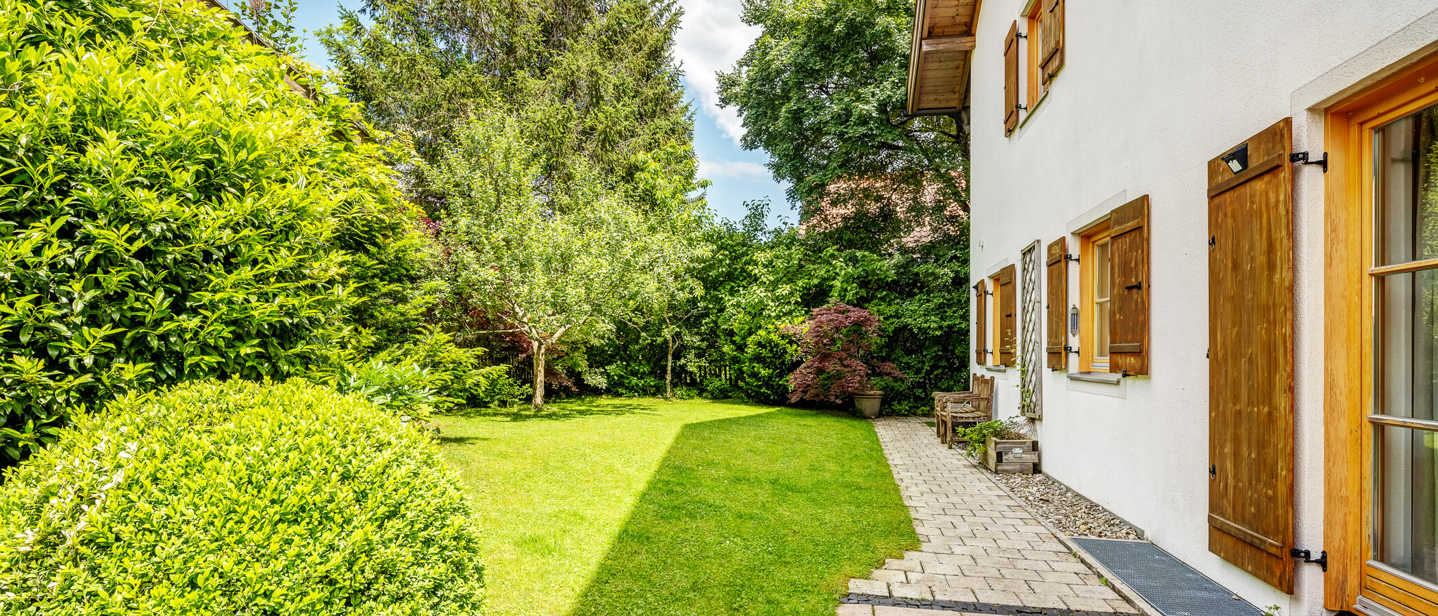 Doppelhaushälfte Schäftlarn 03 Garten 13045