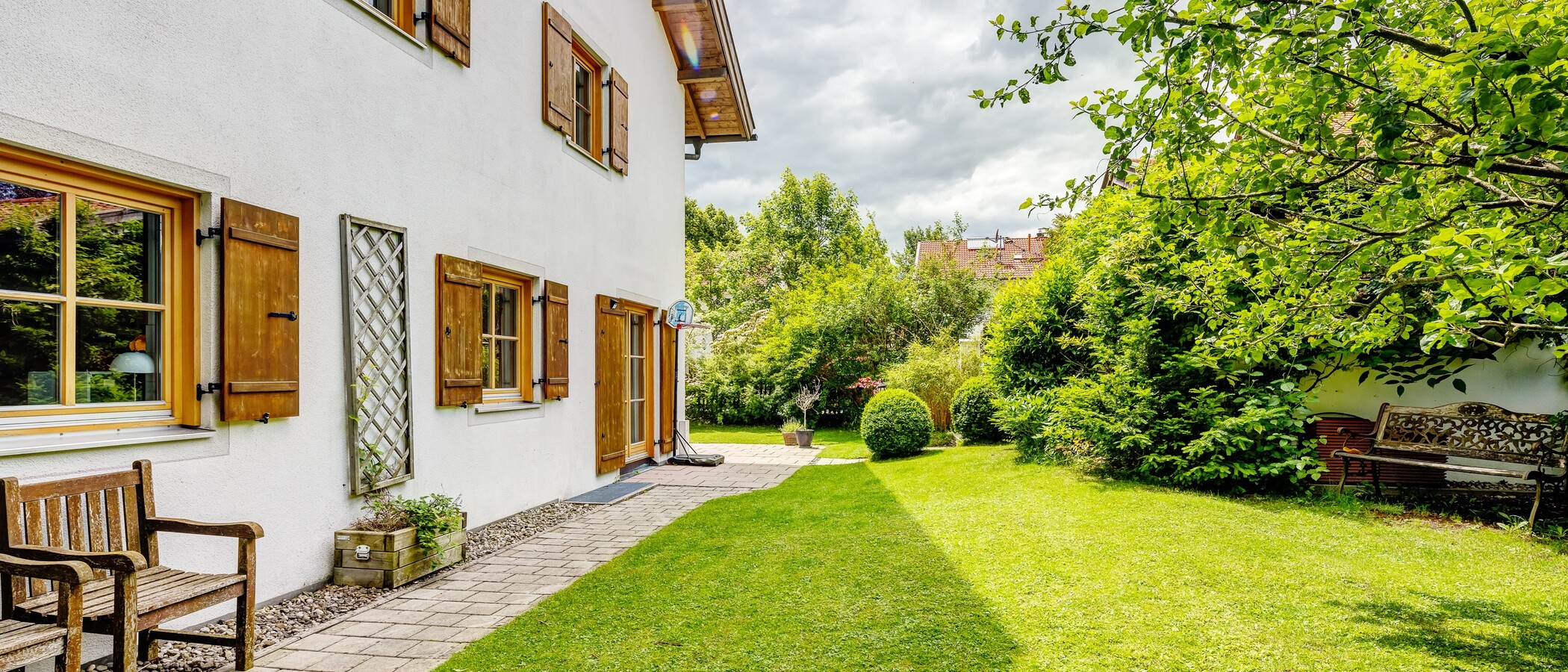 Doppelhaushälfte Schäftlarn 04 Garten 13045