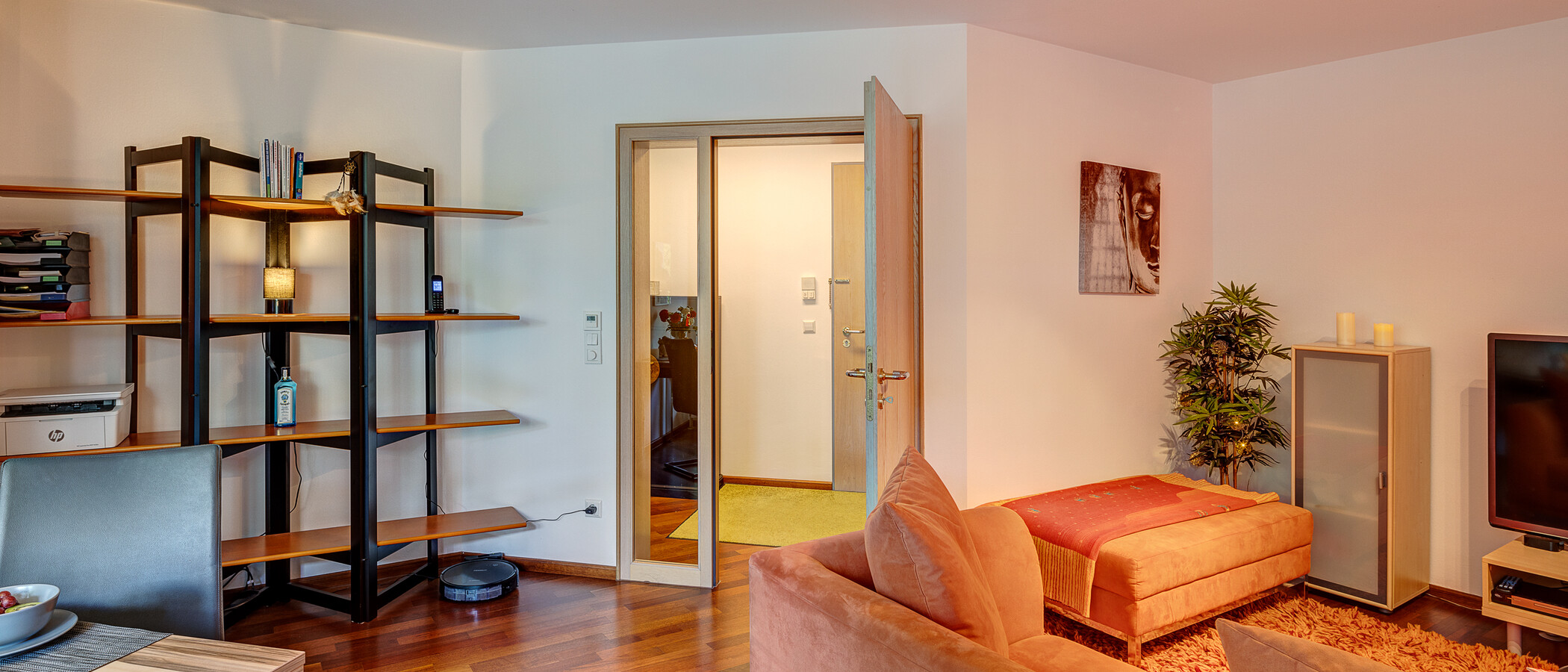 Wohnung München Schwabing-Nord (zw. Belgrad- & Leopoldstraße) 02 Wohnbereich 13047