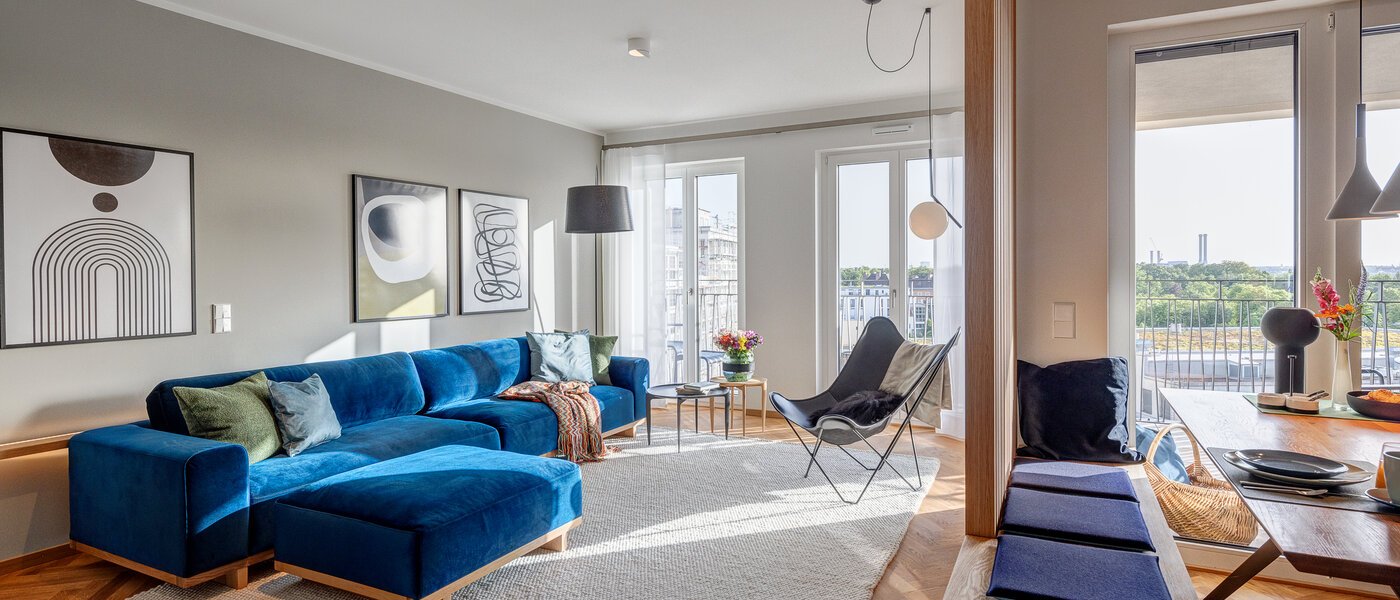 Wohnung München Au 02 Wohnbereich 13050