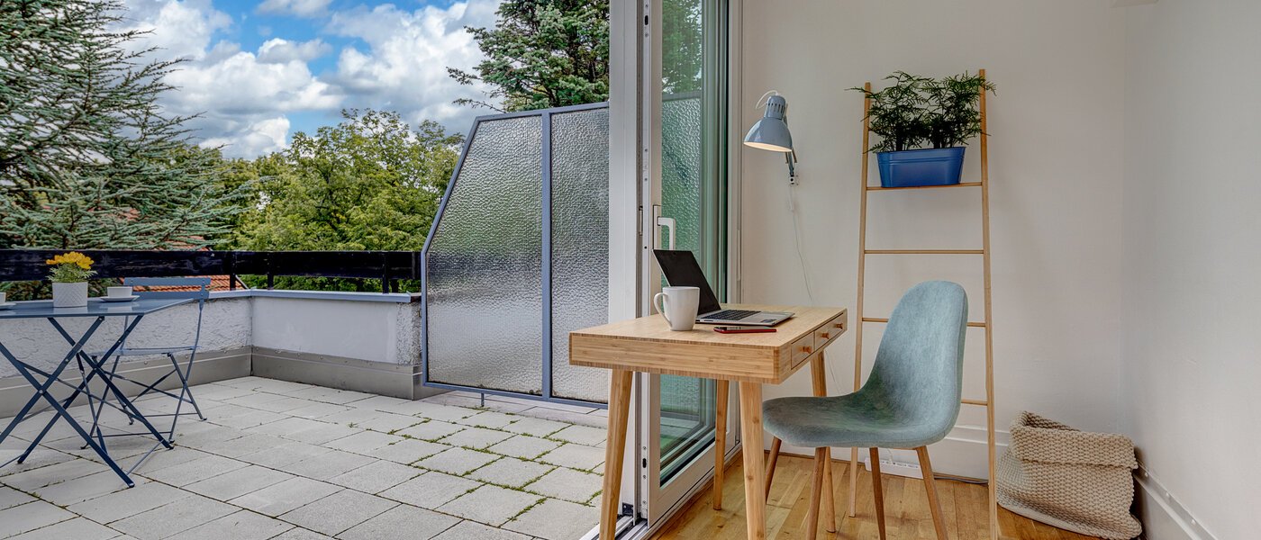 Maisonettewohnung München Pasing 01 Homeoffice-Platz  13062